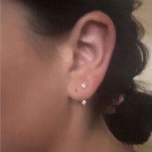 Elegant Silver Stud Earrings